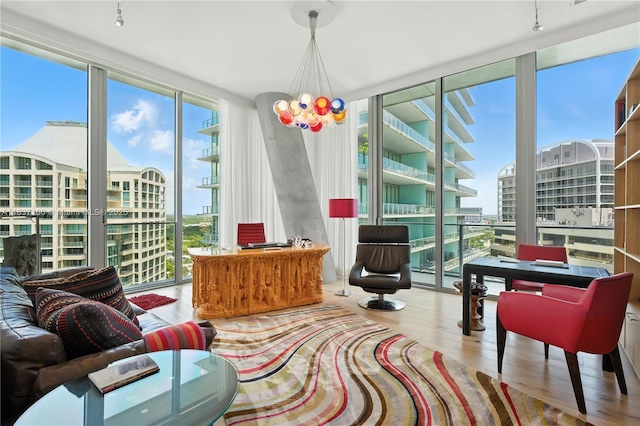 2675 S Bayshore Dr Unit 1601S, Miami, FL 33133 - sunroom / solarium featuring a city view