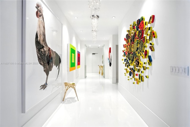 2675 S Bayshore Dr Unit 1601S, Miami, FL 33133 - hallway featuring tile patterned flooring