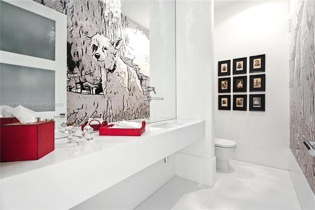 2675 S Bayshore Dr Unit 1601S, Miami, FL 33133 - bathroom with toilet and vanity