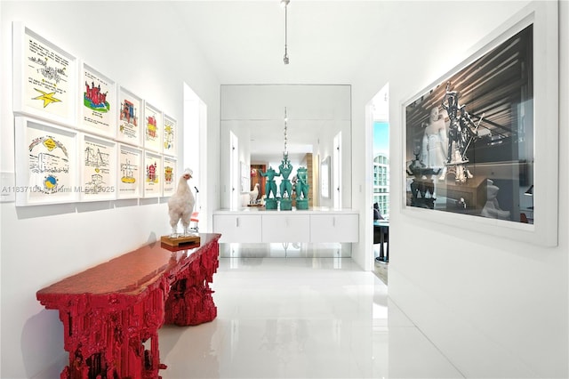 2675 S Bayshore Dr Unit 1601S, Miami, FL 33133 - hallway with marble finish flooring