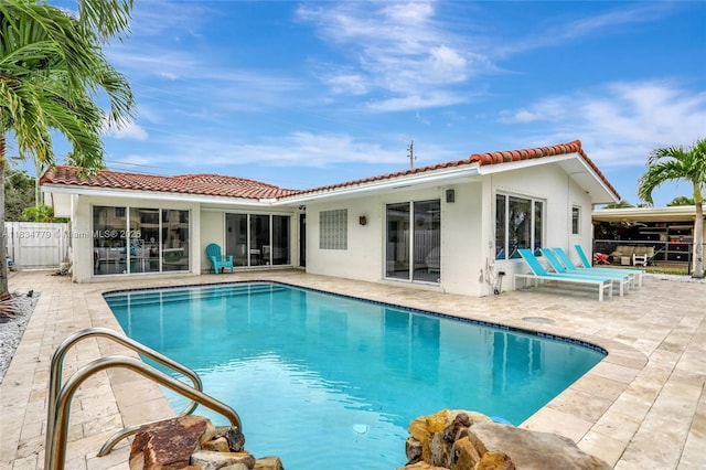 2321 SE 15th St, Pompano Beach, FL 33062 - view of pool with a patio area