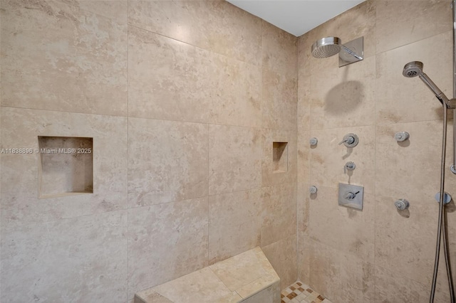 10871 SW 11th Mnr, Davie, FL 33324 - full bath with a tile shower