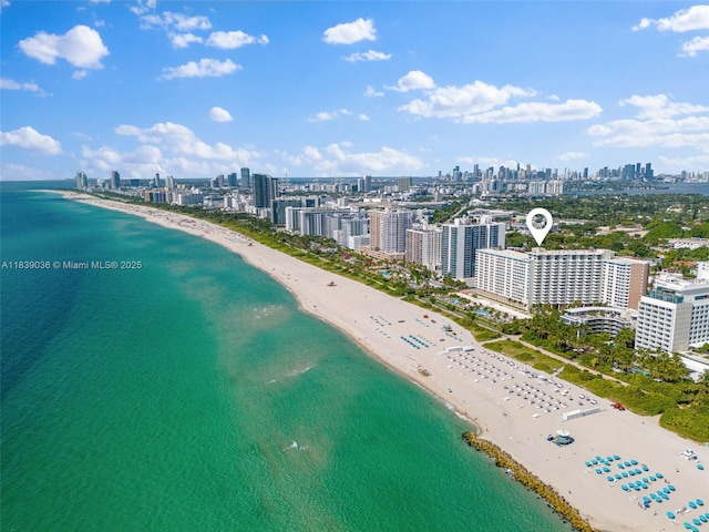 2899 Collins Ave Unit 931, Miami Beach, FL 33140 - aerial view of skyline and unending shoreline
