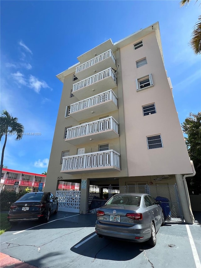 1575 Euclid Ave Unit 505, Miami Beach, FL 33139 - view of apartment building / complex with uncovered parking