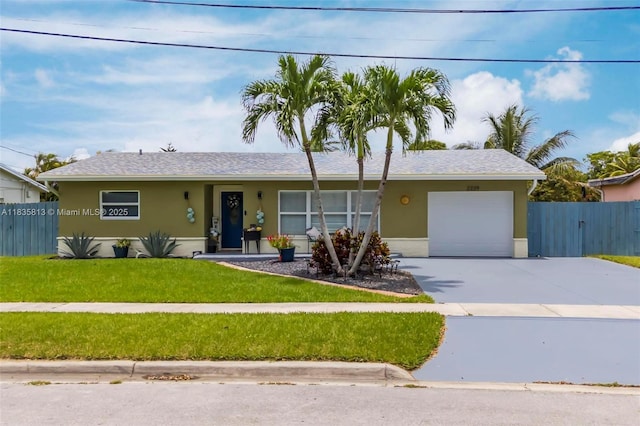 2239 NW 65th Ave, Margate, FL 33063 - ranch-style home featuring stucco siding, an attached garage, and concrete driveway