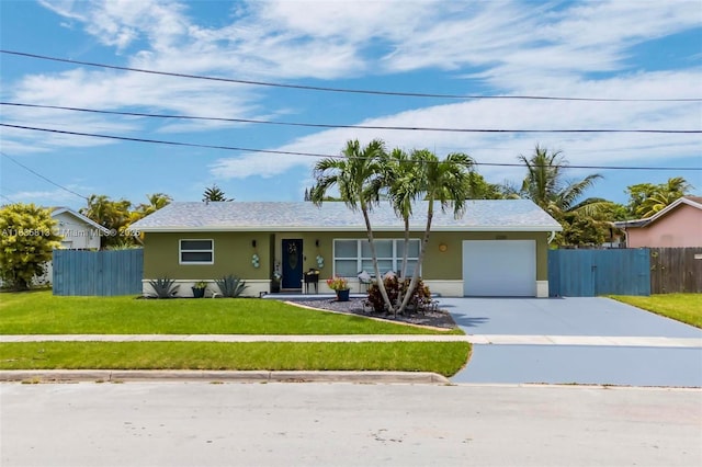 2239 NW 65th Ave, Margate, FL 33063 - ranch-style house with stucco siding, a garage, and driveway