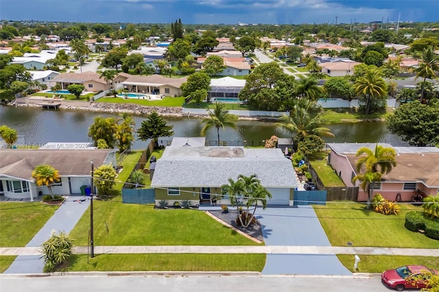 2239 NW 65th Ave, Margate, FL 33063 - aerial perspective of suburban area featuring a large body of water