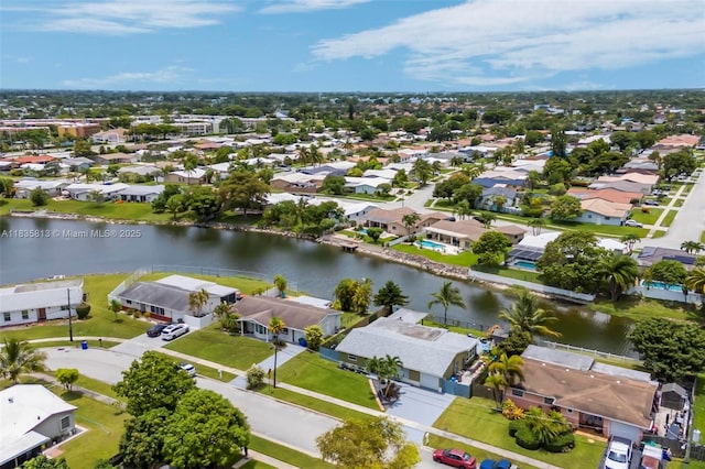 2239 NW 65th Ave, Margate, FL 33063 - aerial perspective of suburban area with a large body of water