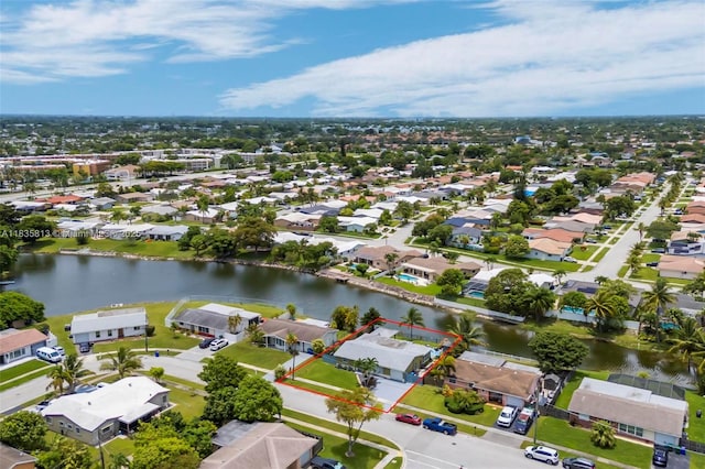 2239 NW 65th Ave, Margate, FL 33063 - aerial perspective of suburban area featuring a large body of water