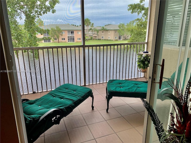 7751 Southampton Ter Unit 310, Tamarac, FL 33321 - balcony featuring a water view and a residential view