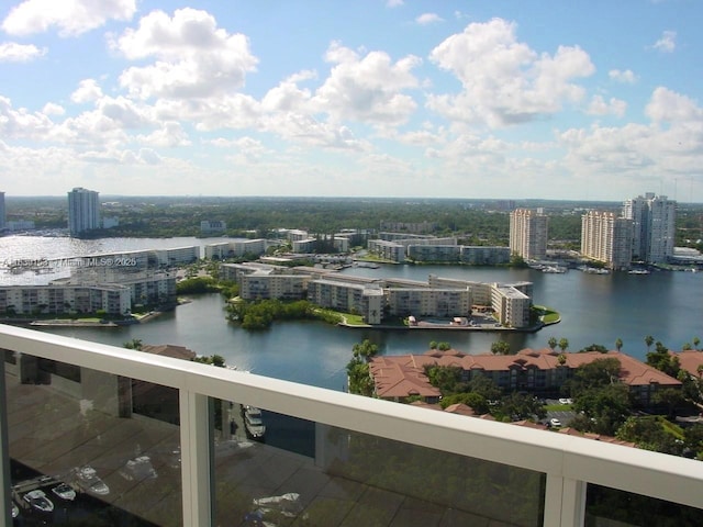 4100 Island Blvd Unit 2303, Aventura, FL 33160 - water view featuring nearby urban area