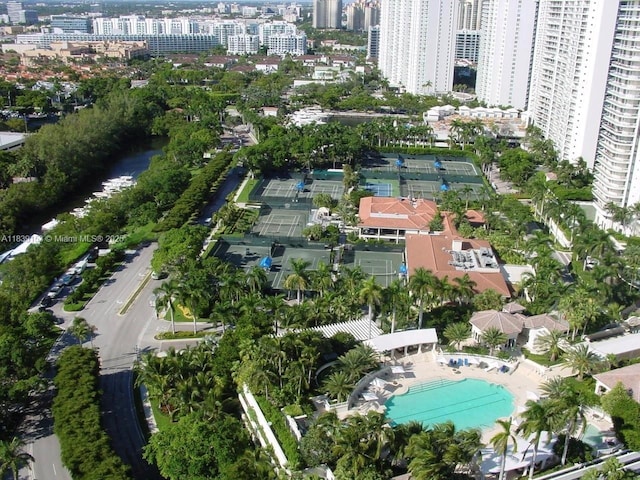 4100 Island Blvd Unit 2303, Aventura, FL 33160 - view of property location with a pool area and nearby urban area