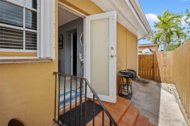 590 SW 62nd Ave, Miami, FL 33144 - property entrance with stucco siding
