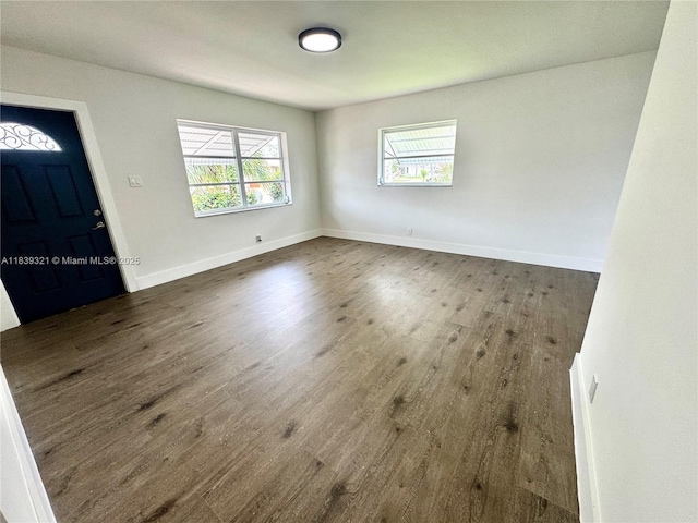 8521 NW 57th Ct, Tamarac, FL 33321 - entrance foyer with wood finished floors