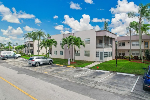 471 Capri J Unit 471, Delray Beach, FL 33484 - view of property featuring uncovered parking