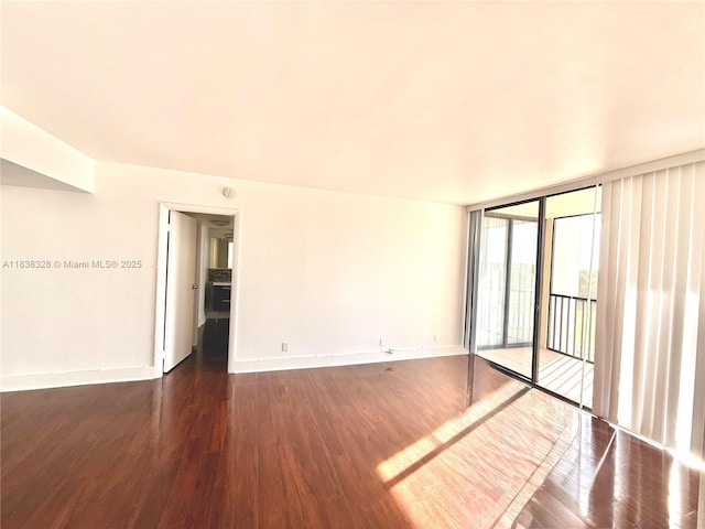 20335 W Country Club Dr Unit 502, Aventura, FL 33180 - empty room featuring wood finished floors