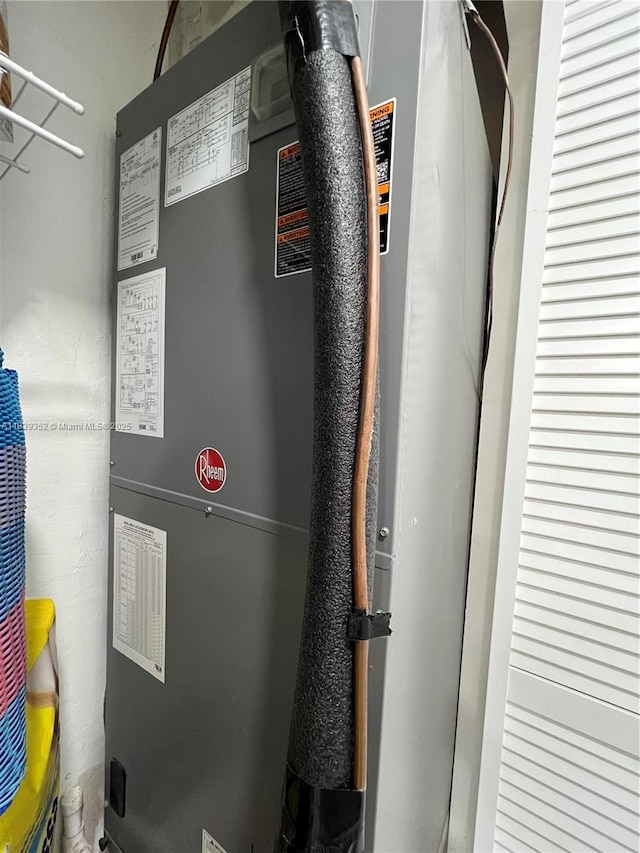6120 SW 15th Ct, North Lauderdale, FL 33068 - utilities with heating unit