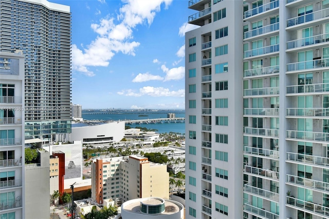 227 NE 2nd St Unit 2000, Miami, FL 33132 - water view with nearby urban area
