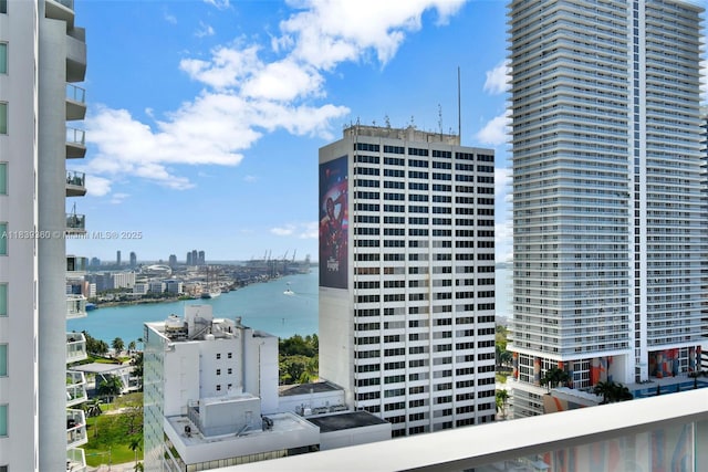 227 NE 2nd St Unit 2000, Miami, FL 33132 - water view featuring nearby urban area