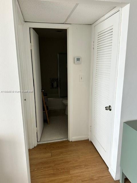 400 S Kings Point Dr Unit 806, Sunny Isles Beach, FL 33160 - corridor with wood finished floors