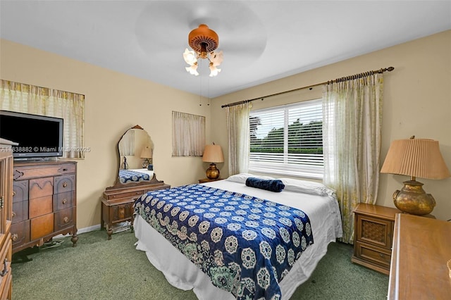 85 NW 21st St, Homestead, FL 33030 - bedroom with carpet and ceiling fan