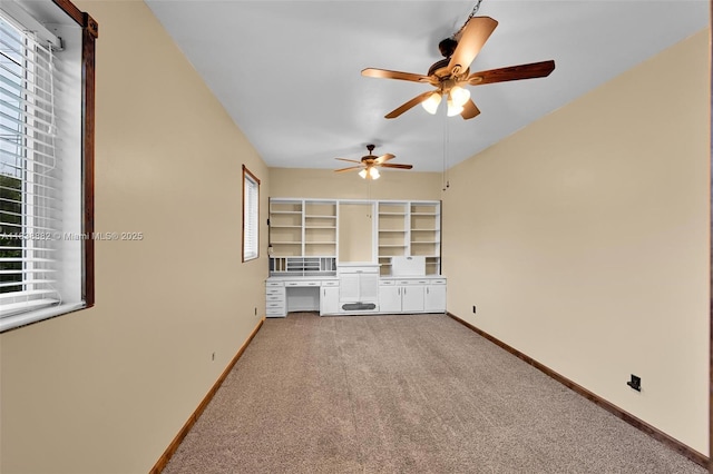 85 NW 21st St, Homestead, FL 33030 - unfurnished living room with carpet floors and ceiling fan