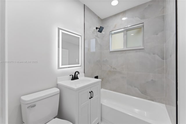 7021 SW 12th St, Pembroke Pines, FL 33023 - bathroom with vanity and  shower combination