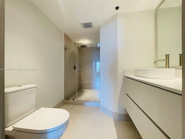 201 Crandon Blvd Unit 305, Key Biscayne, FL 33149 - bathroom featuring vanity and a stall shower