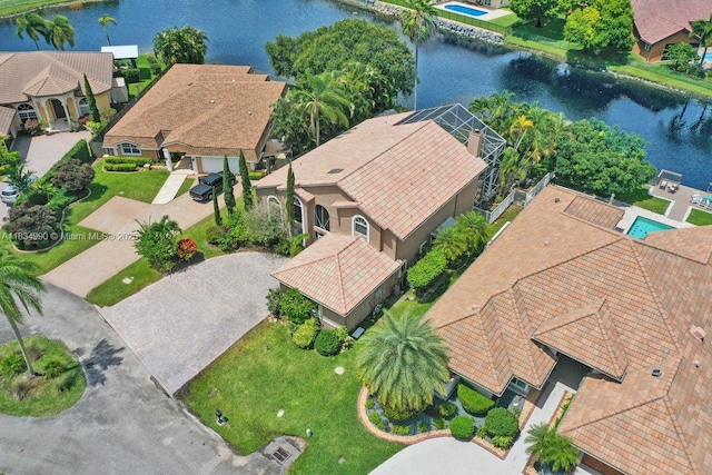 9940 SW 4th St, Plantation, FL 33324 - aerial view of residential area with a nearby body of water