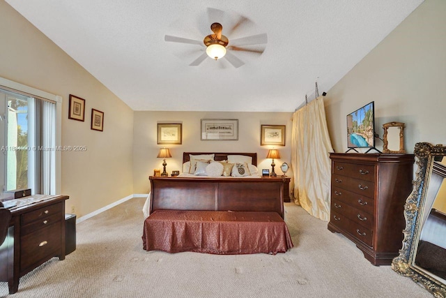 9940 SW 4th St, Plantation, FL 33324 - bedroom with light colored carpet and ceiling fan