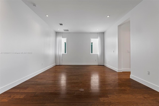 10431 NW 68th Ter, Doral, FL 33178 - spare room featuring wood finished floors, recessed lighting, and a smoke detector