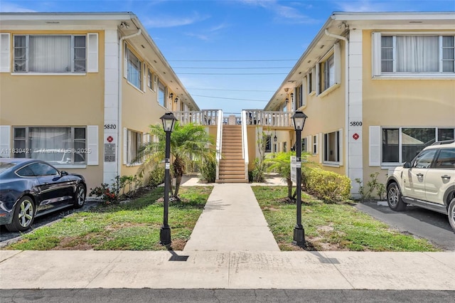 5800 NE 22nd Way Unit 523, Fort Lauderdale, FL 33308 - view of building exterior featuring stairs