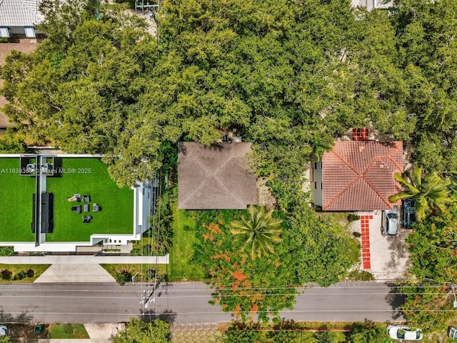 3210 E Elizabeth St, Miami, FL 33133 - bird's eye view
