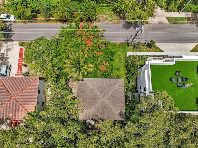 3210 E Elizabeth St, Miami, FL 33133 - drone / aerial view