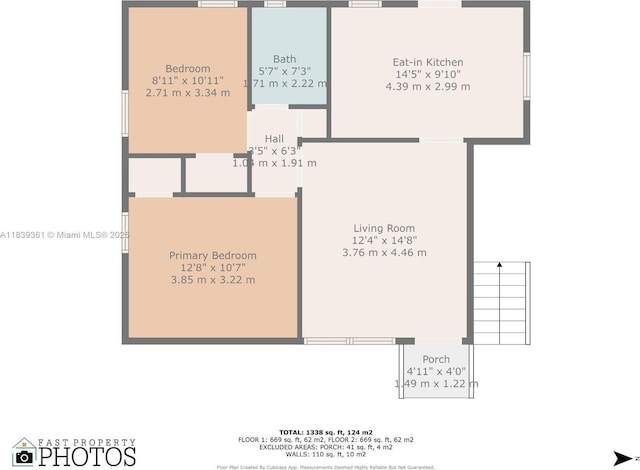 3210 E Elizabeth St, Miami, FL 33133 - view of floor plan / room layout