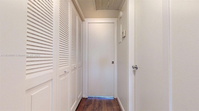 4047 Rexford C Unit 4047, Boca Raton, FL 33434 - hall with dark wood finished floors