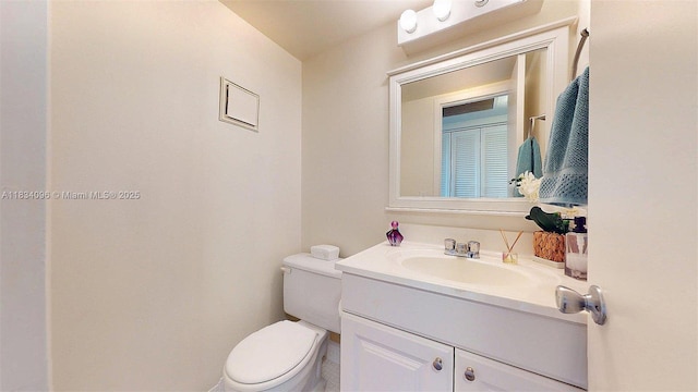 4047 Rexford C Unit 4047, Boca Raton, FL 33434 - half bath with vanity and toilet