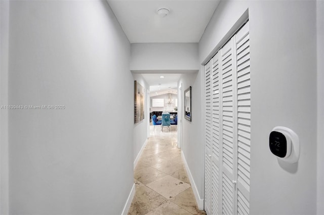 614 SE 12th Ave, Deerfield Beach, FL 33441 - hallway featuring baseboards
