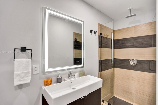 614 SE 12th Ave, Deerfield Beach, FL 33441 - full bath with vanity and a shower stall