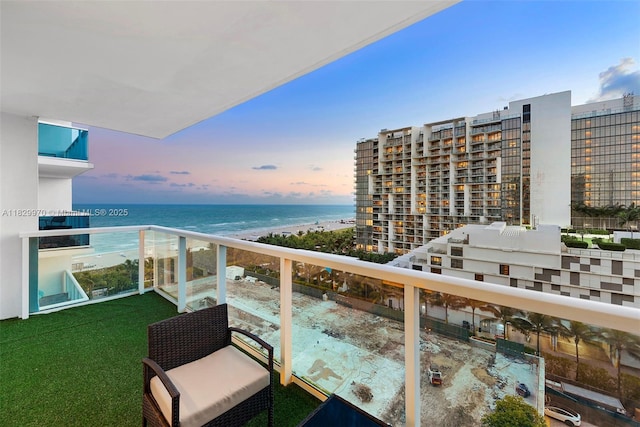 2301 Collins Ave Unit 1004/1003, Miami Beach, FL 33139 - balcony with a water view