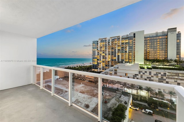 2301 Collins Ave Unit 1004/1003, Miami Beach, FL 33139 - balcony with a water view