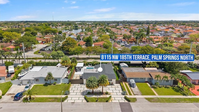 8115 NW 185th Ter, Hialeah, FL 33015 - aerial view of residential area