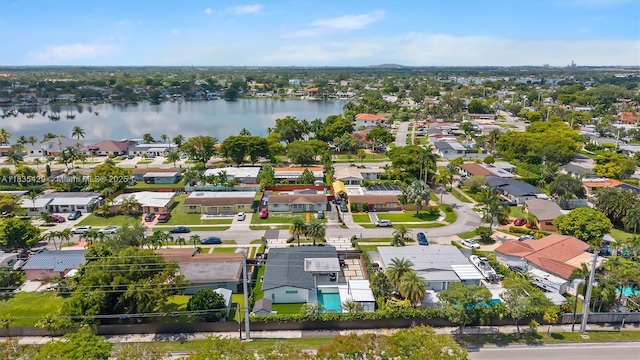 8115 NW 185th Ter, Hialeah, FL 33015 - aerial perspective of suburban area featuring a large body of water