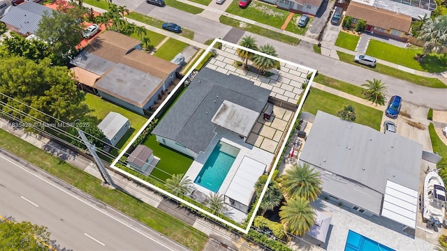8115 NW 185th Ter, Hialeah, FL 33015 - view of property location featuring property parcel outlined