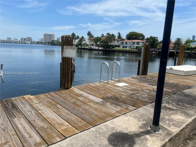 2821 N Miami Beach Blvd Unit 2E, North Miami Beach, FL 33160 - dock area with a water view