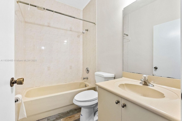 3066 S Red Mangrove Ln S Unit 201-2, Dania Beach, FL 33312 - bathroom with vanity and shower / washtub combination
