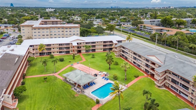 5300 Washington St Unit C113, Hollywood, FL 33021 - view of urban area with a pool area and apartment complex / building
