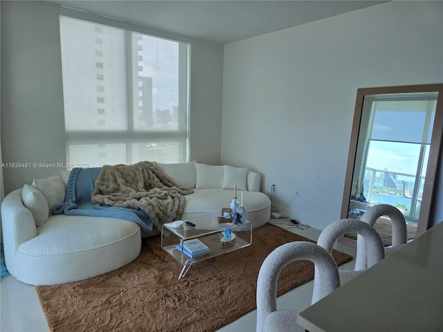 1900 N Bayshore Dr Unit 1803, Miami, FL 33132 - living room with baseboards