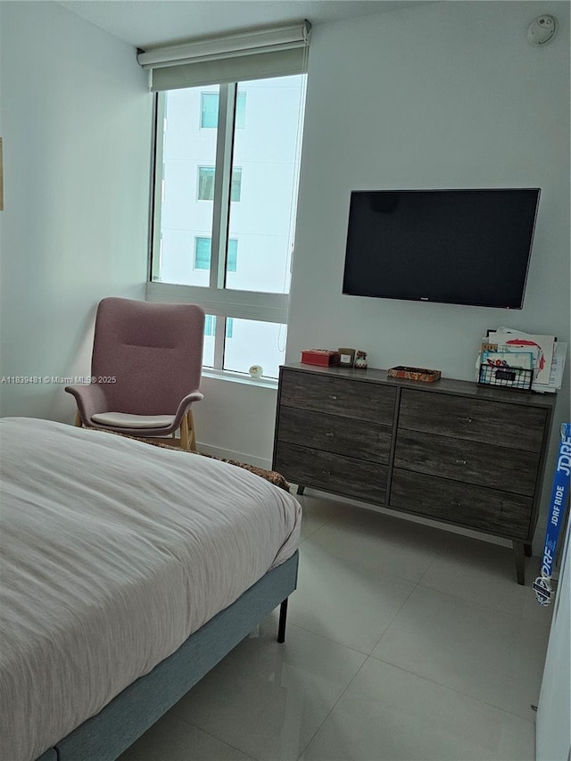 1900 N Bayshore Dr Unit 1803, Miami, FL 33132 - bedroom featuring multiple windows and tile patterned floors