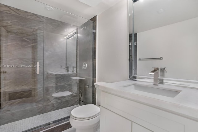 37 Majorca Ave Unit 401, Coral Gables, FL 33134 - full bathroom featuring vanity and a stall shower
